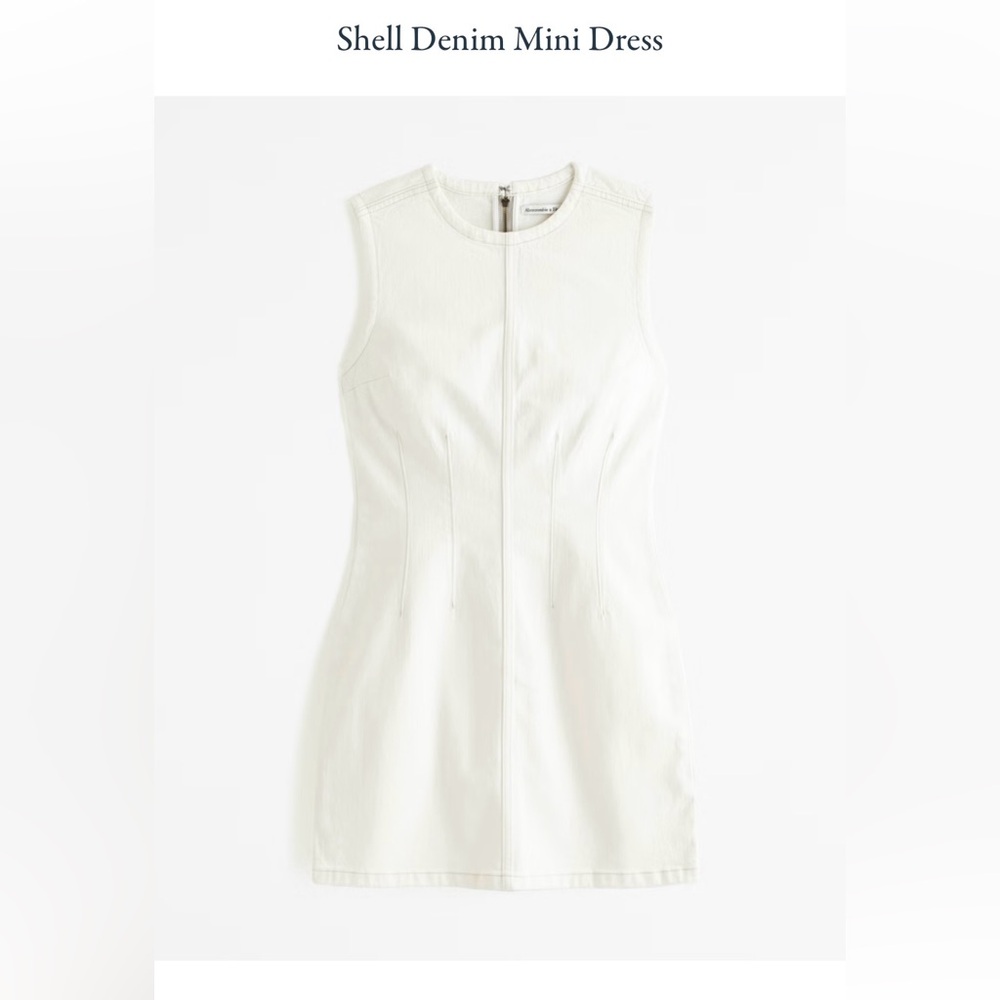 A&F Shell Denim Mini Dress